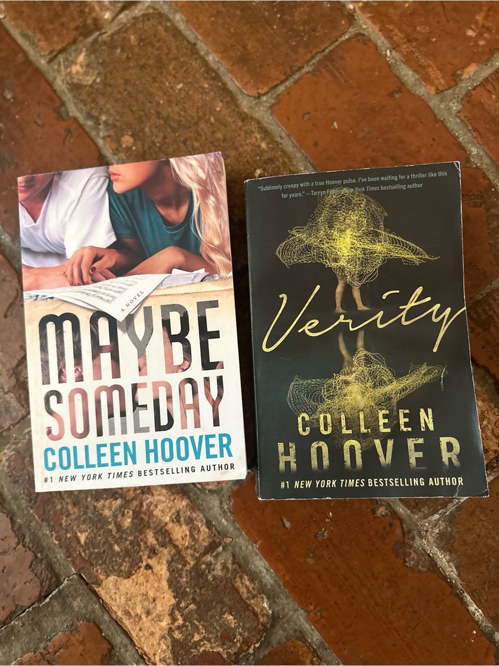 Colleen Hoover Paperback Bundle — Maybe Someday & Verity